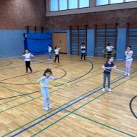 Was springt und dreht sich denn da? Hula Hoop Wettbewerb 2025