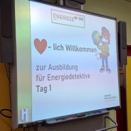 Ausbildung der Energie-Detektive